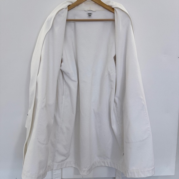J. Crew Crisp White Terry Robe Large/XL - Picture 9 of 13